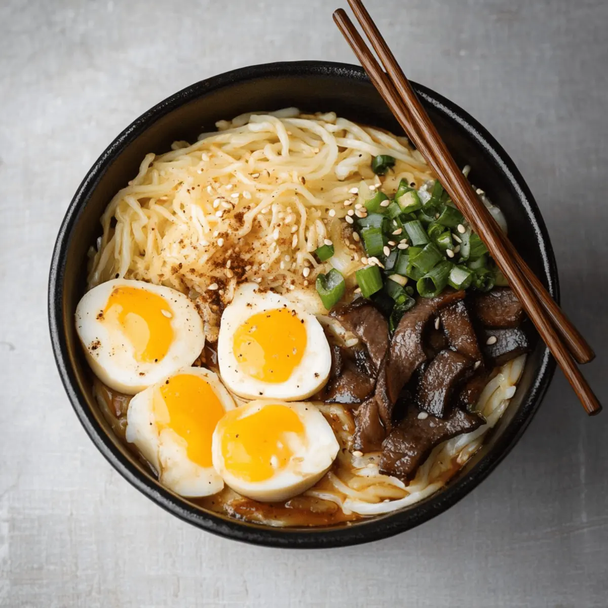 Creamy Vegetarian Peanut Miso Ramen