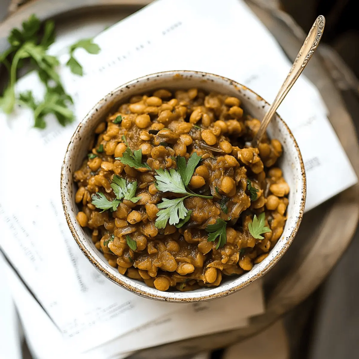 One Pot Lentils