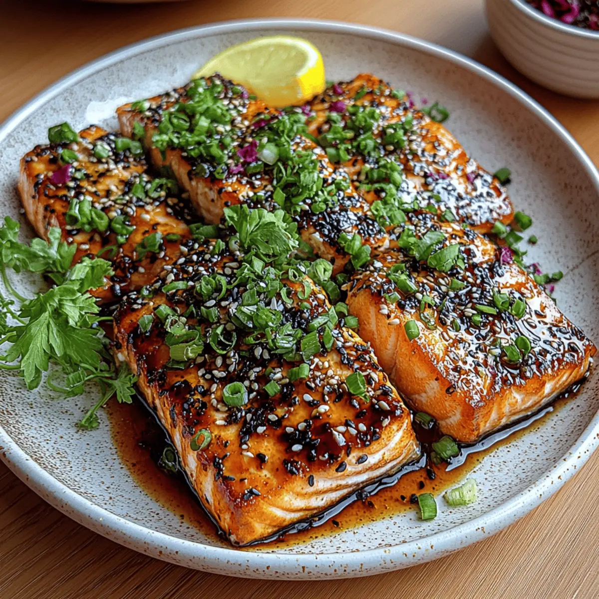 Broiled Miso Salmon