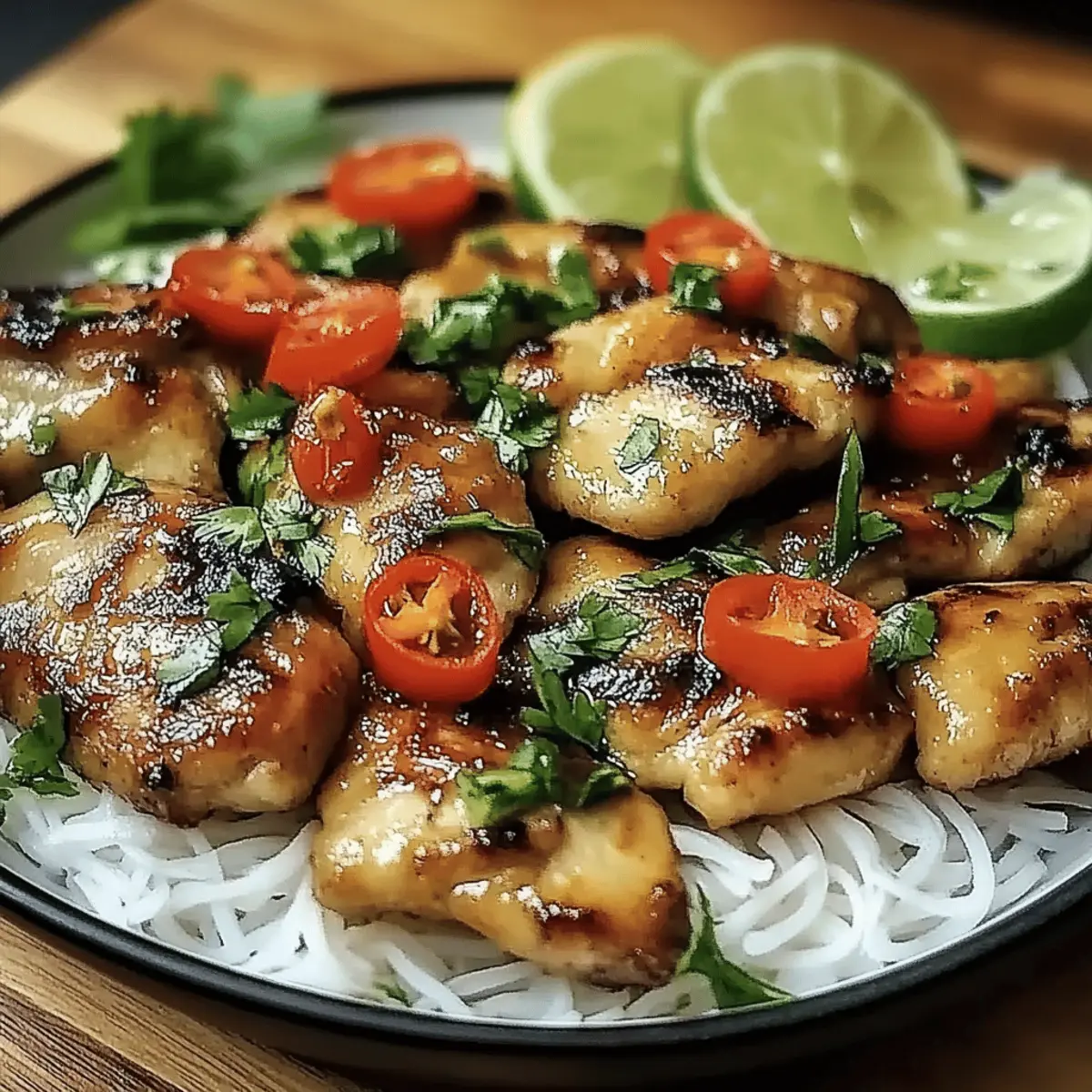 Juicy Lemongrass Chicken Vietnamese Style