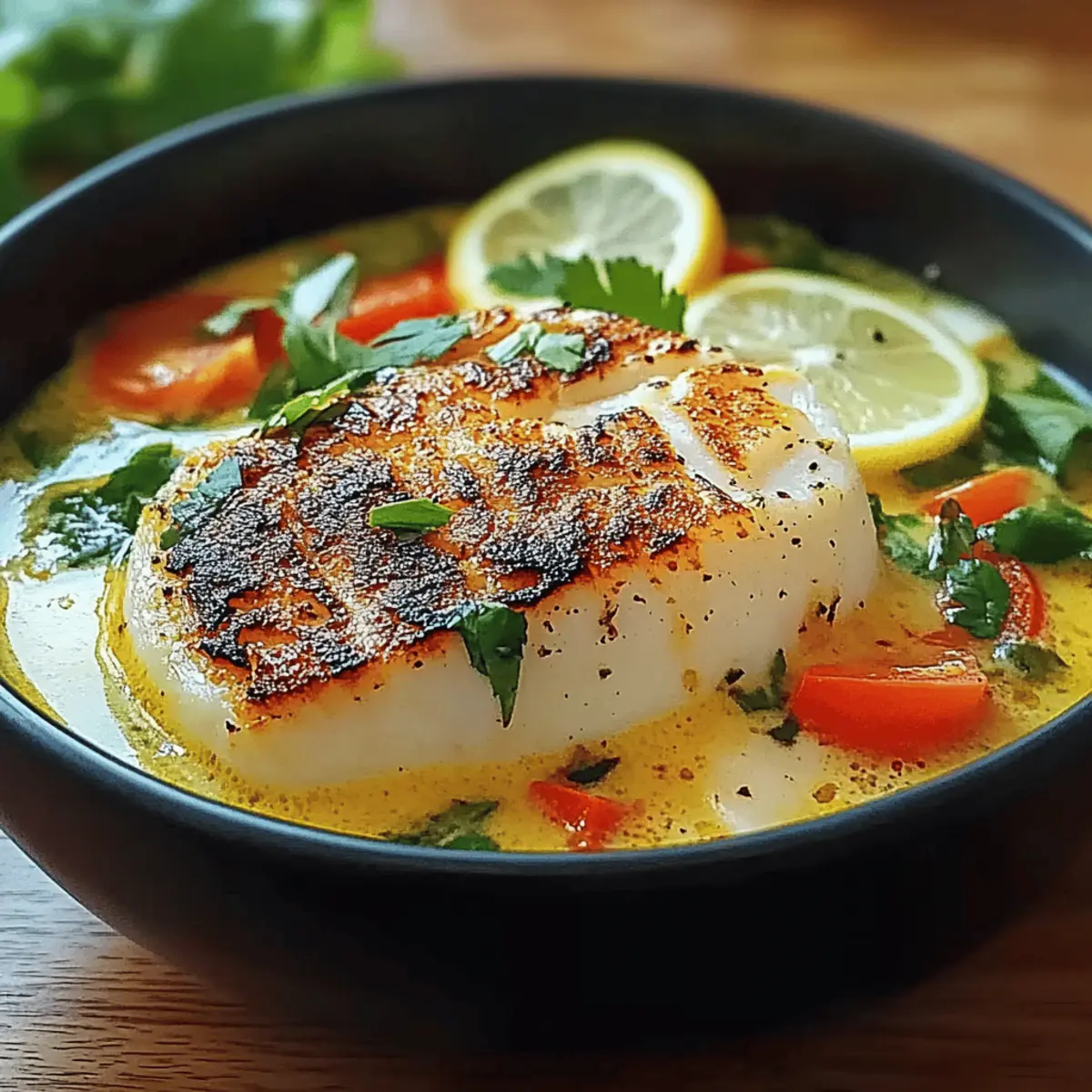 Coconut Lime Fish Soup