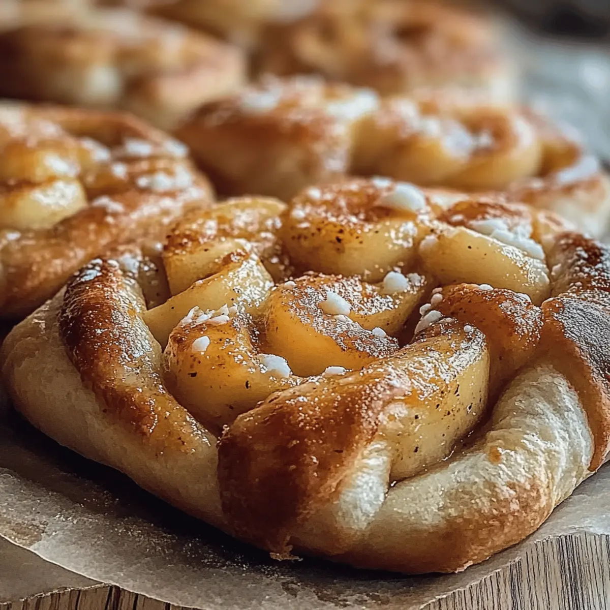 Vegan Apple Cinnamon Buns