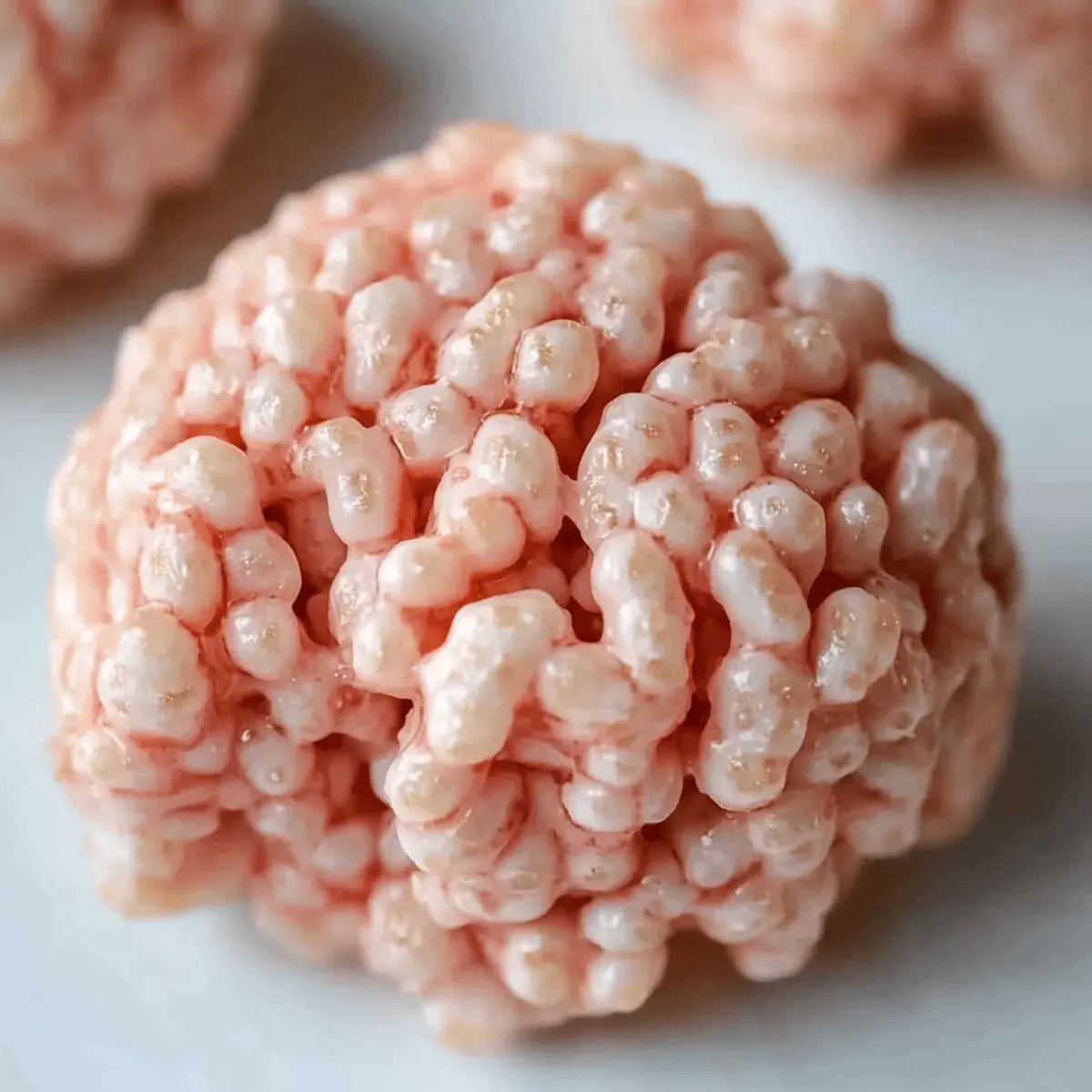 Marshmallow Rice Bubbles Halloween Brains