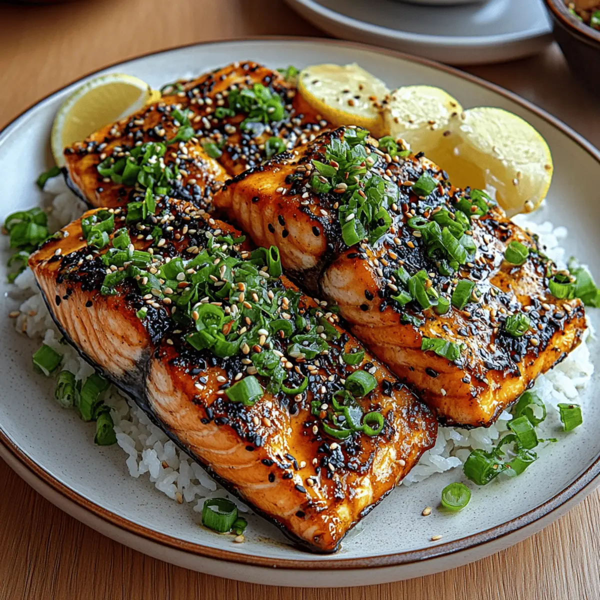 Broiled Miso Salmon