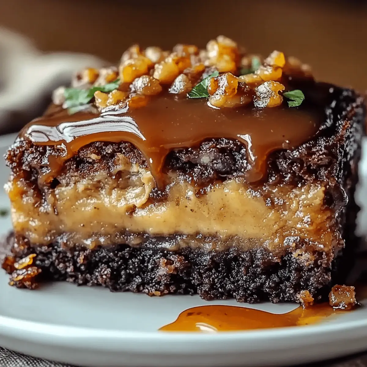 Chocolate Caramel Dump Cake