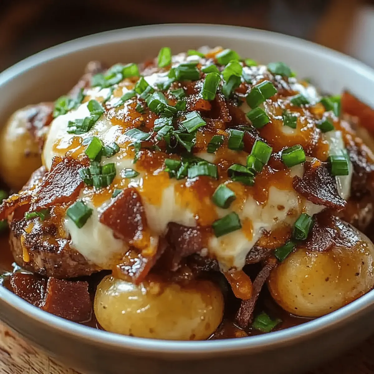 Mississippi Mud Potatoes