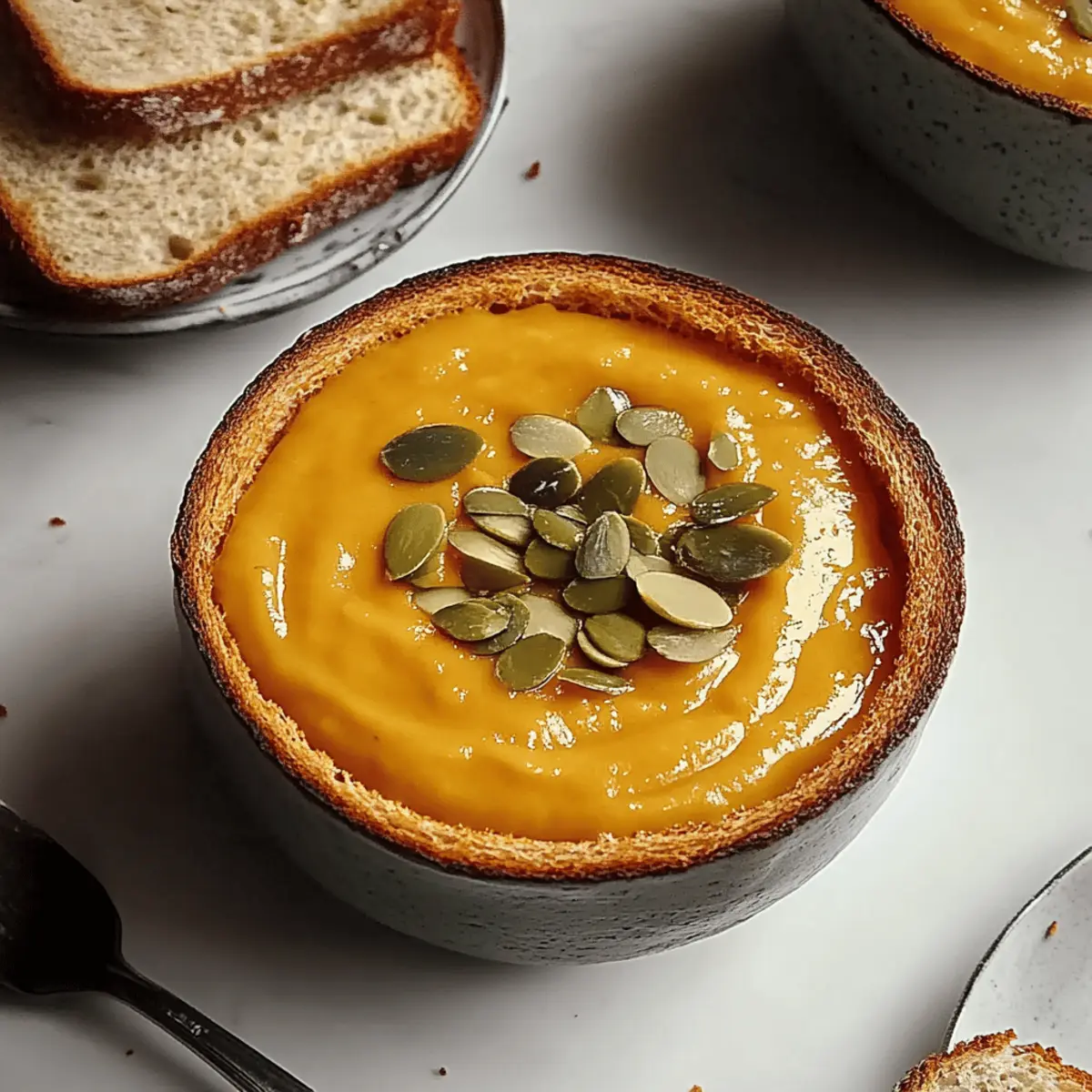 Pumpkin Soup with Canned Pumpkin