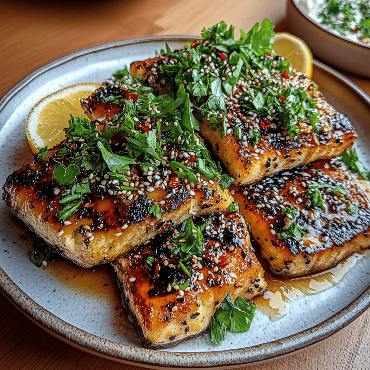 Broiled Miso Salmon