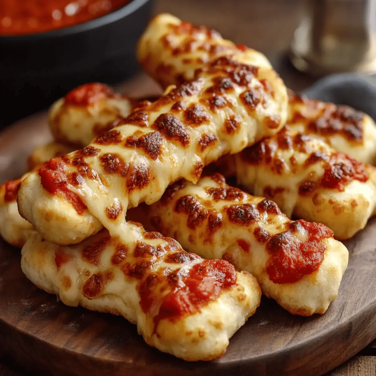 Cheesy Halloween Breadstick Bones