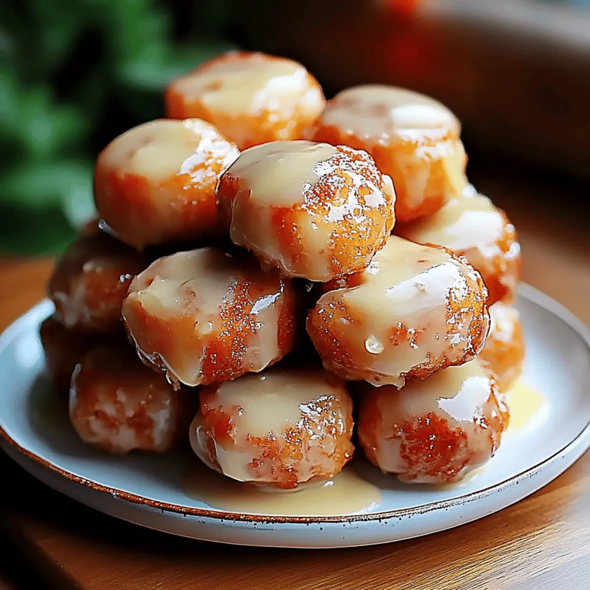Apple Fritter Bites