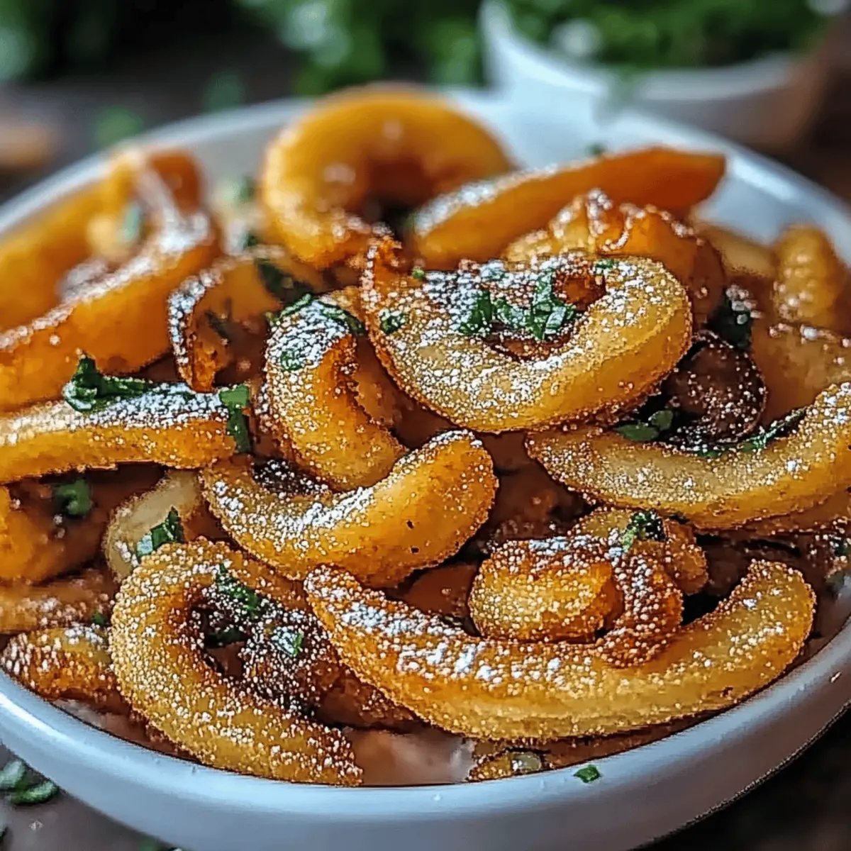 Fried Sliced Mushrooms