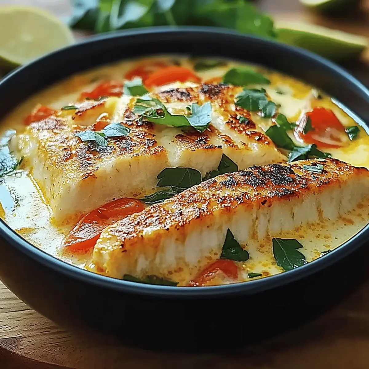 Coconut Lime Fish Soup