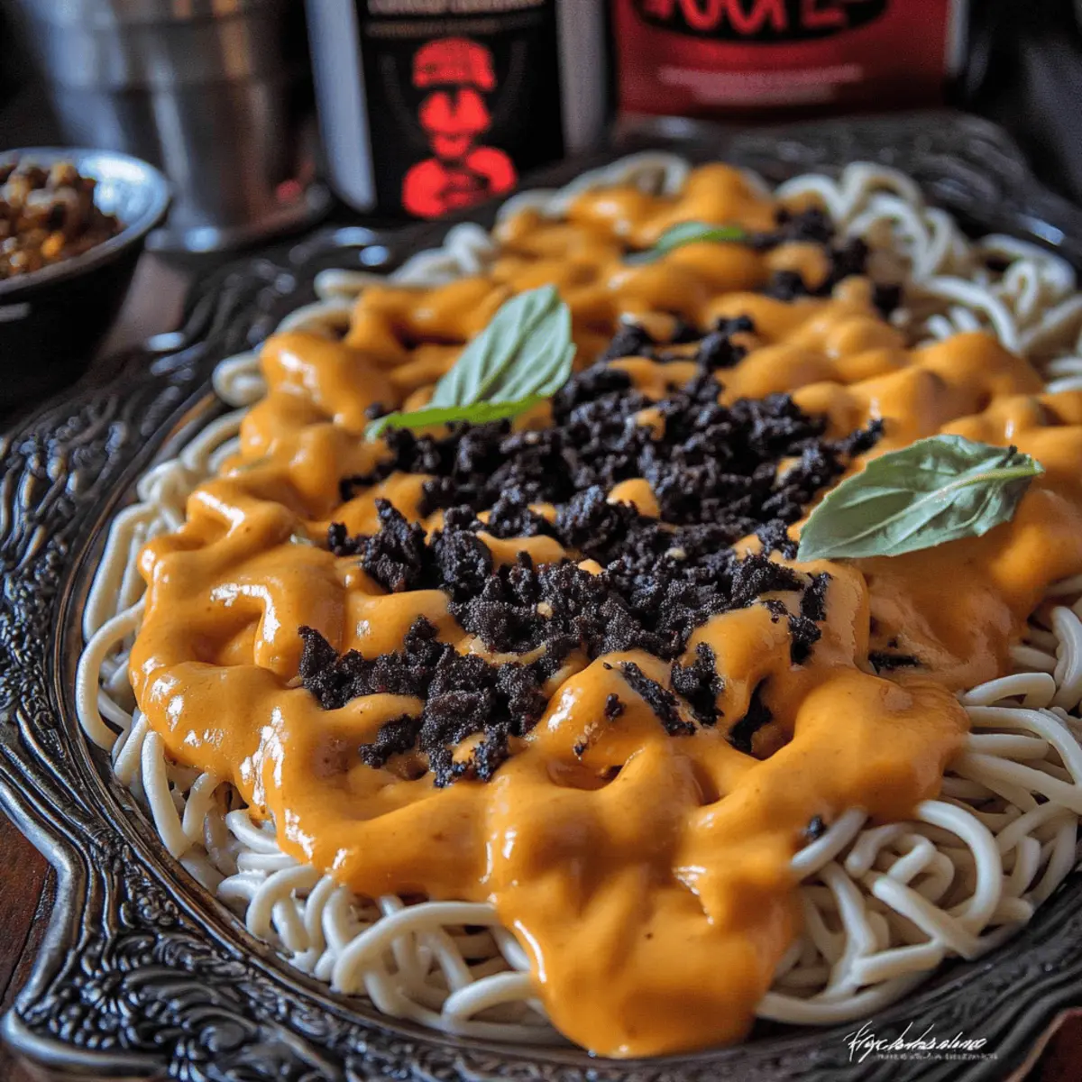 Halloween Pumpkin Ale Mac and Cheese