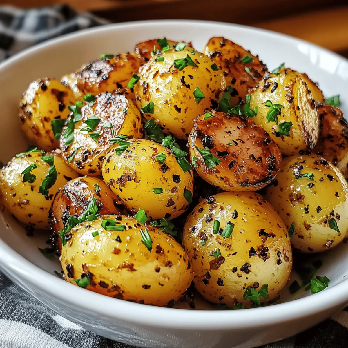 Honey Mustard Potatoes