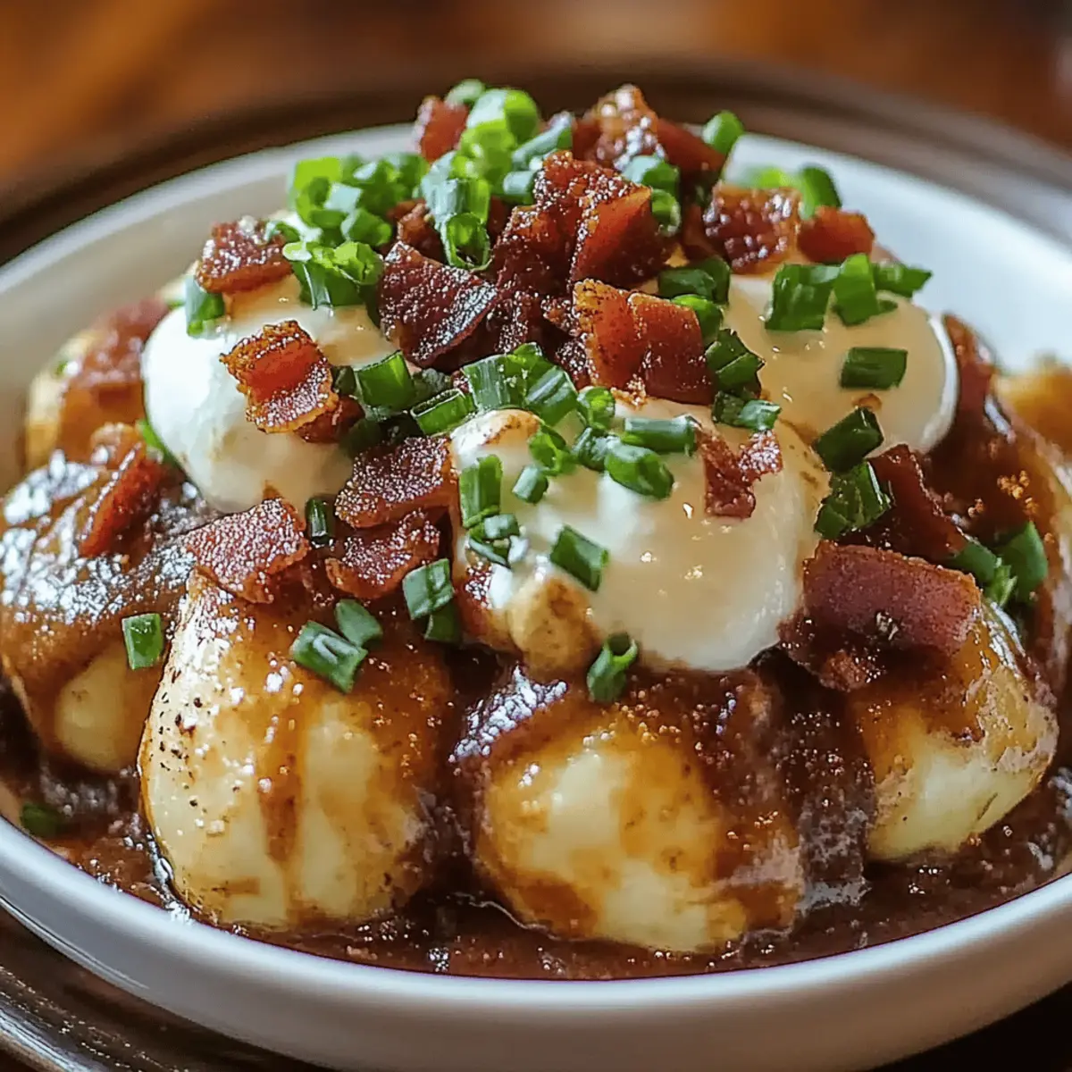 Mississippi Mud Potatoes