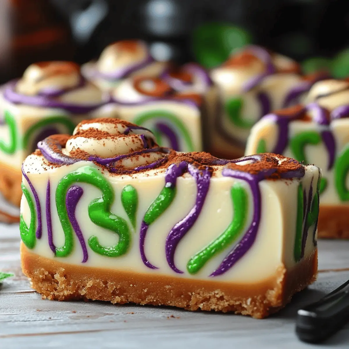 Polyjuice Potion Swirl Cheesecake
