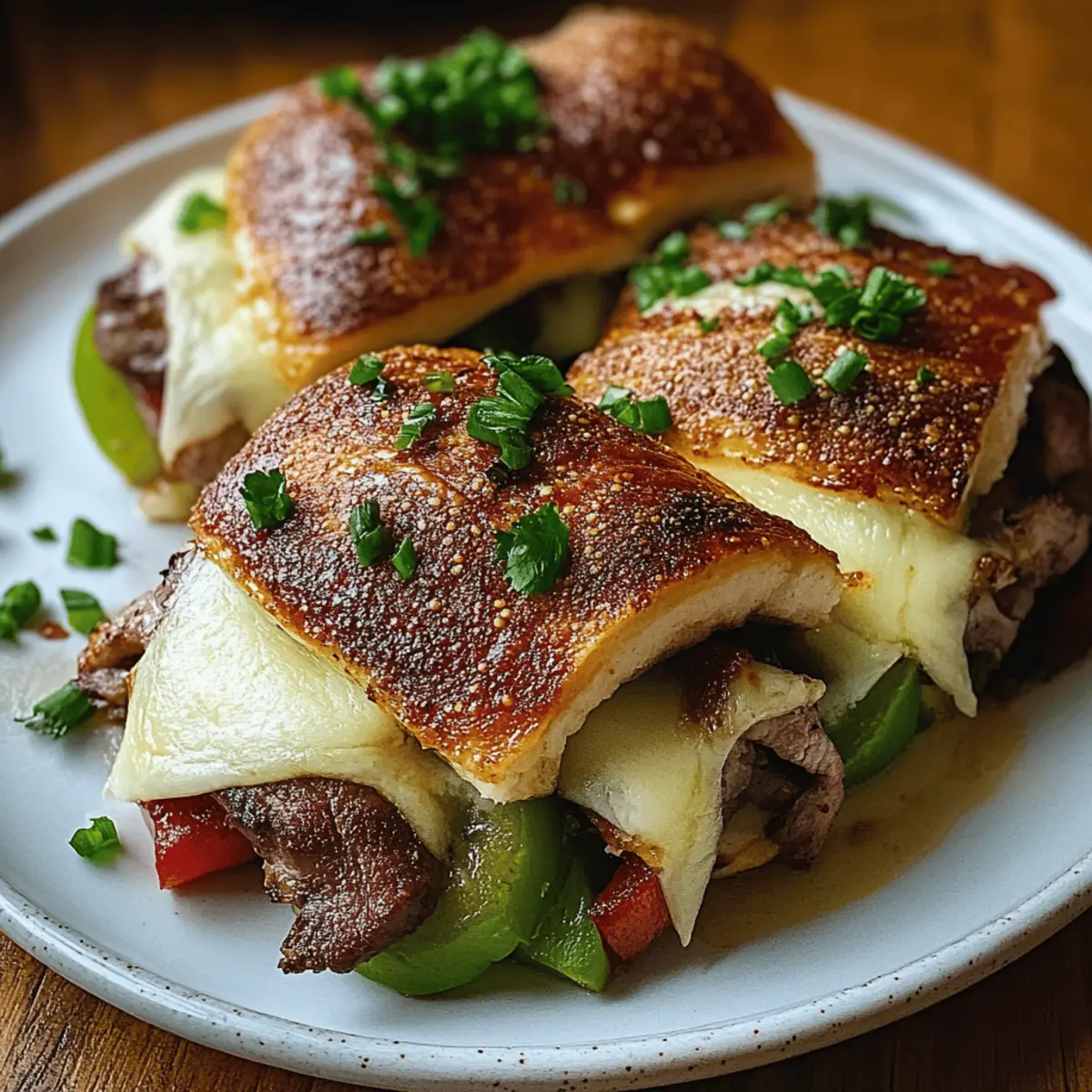 Keto Philly Cheesesteak Roll Ups