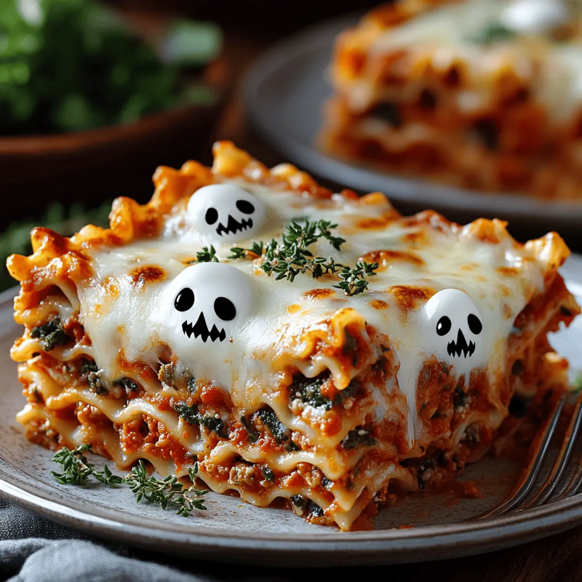 Ghostly Lasagna