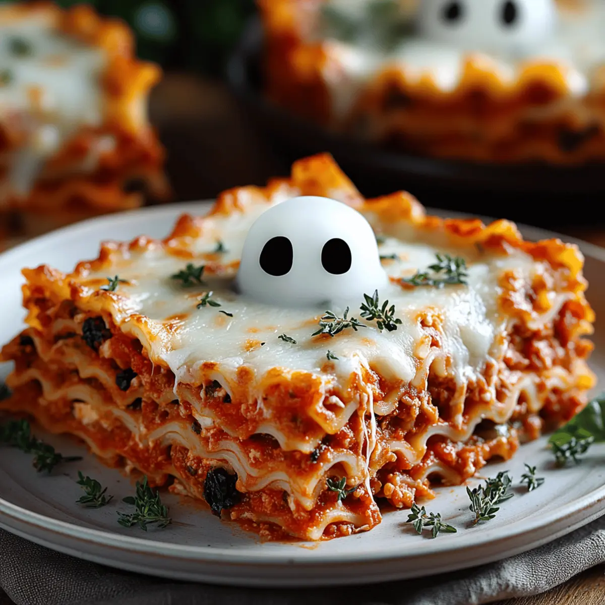Ghostly Lasagna