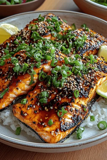Broiled Miso Salmon