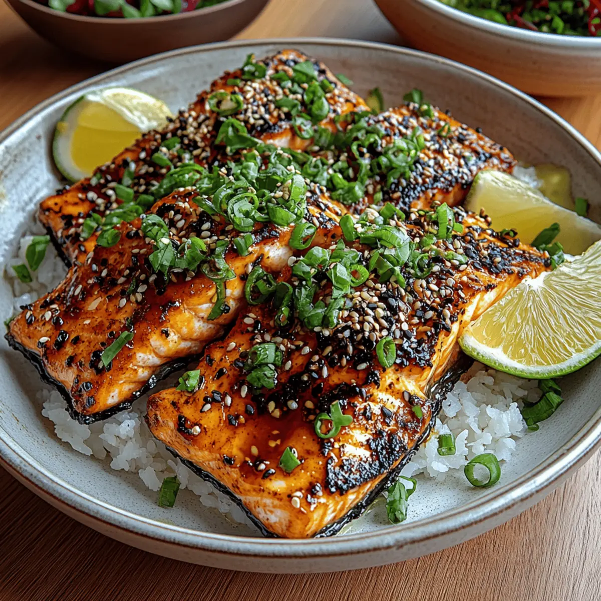 Broiled Miso Salmon