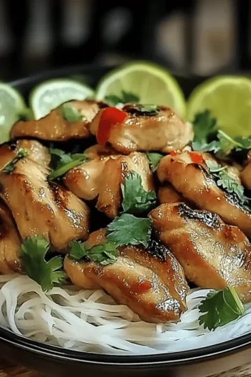 Juicy Lemongrass Chicken Vietnamese Style