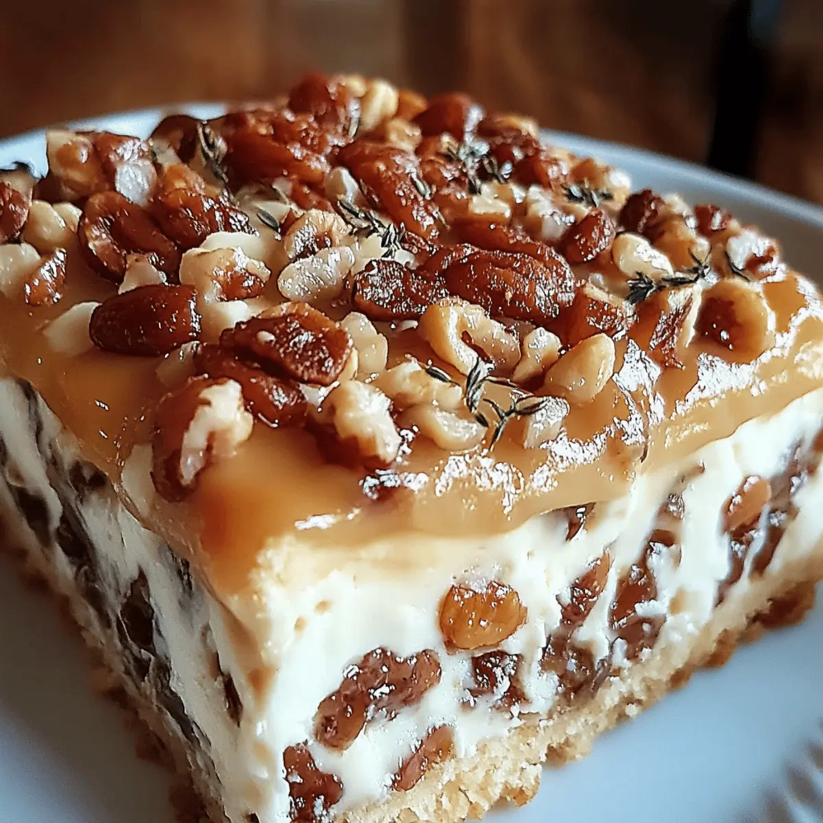 Butter Pecan Praline Poke Cake