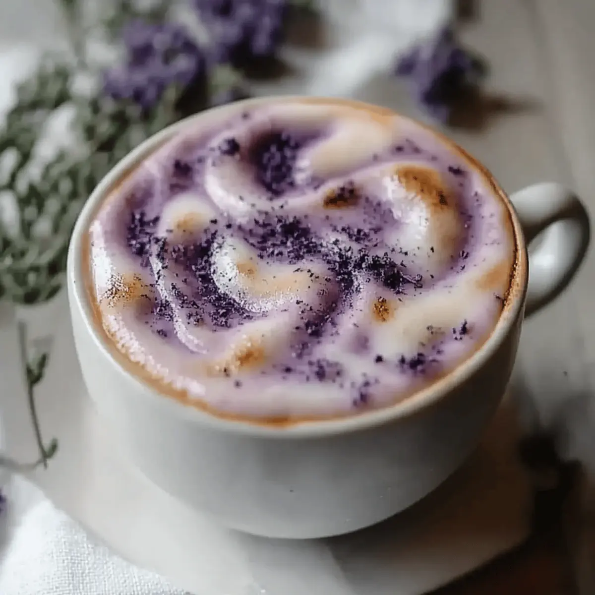 Lavender Cream Cold Foam