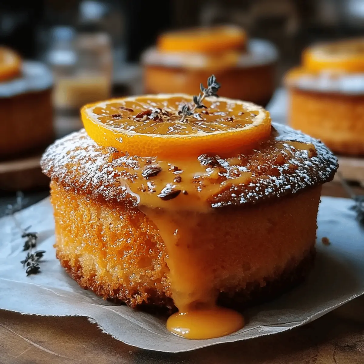 Orange Ginger Honey Cake