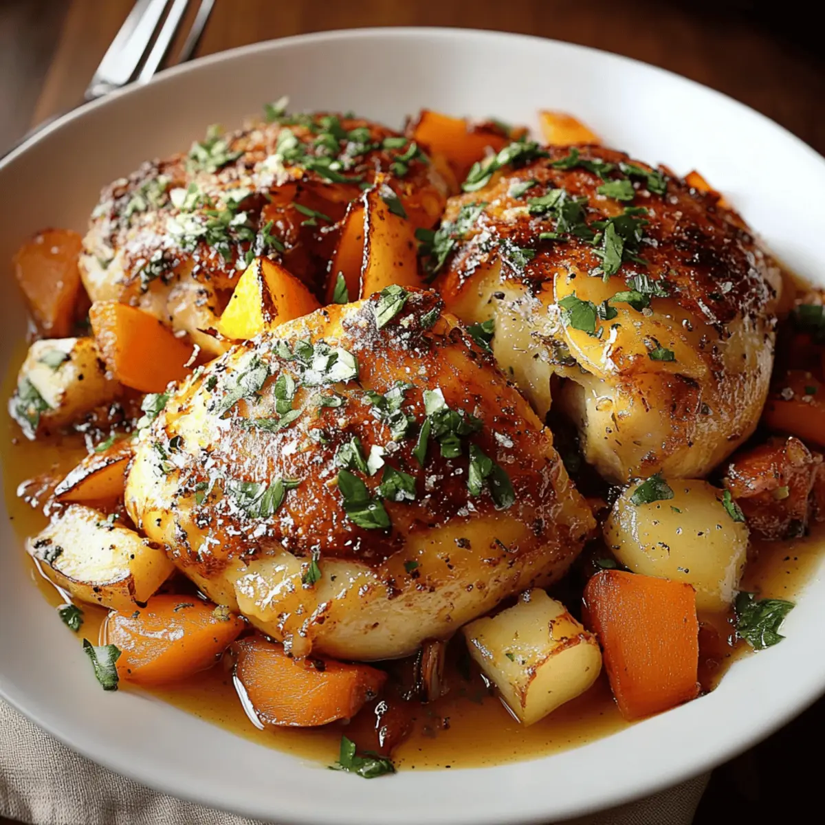 Autumn Chicken Dinner