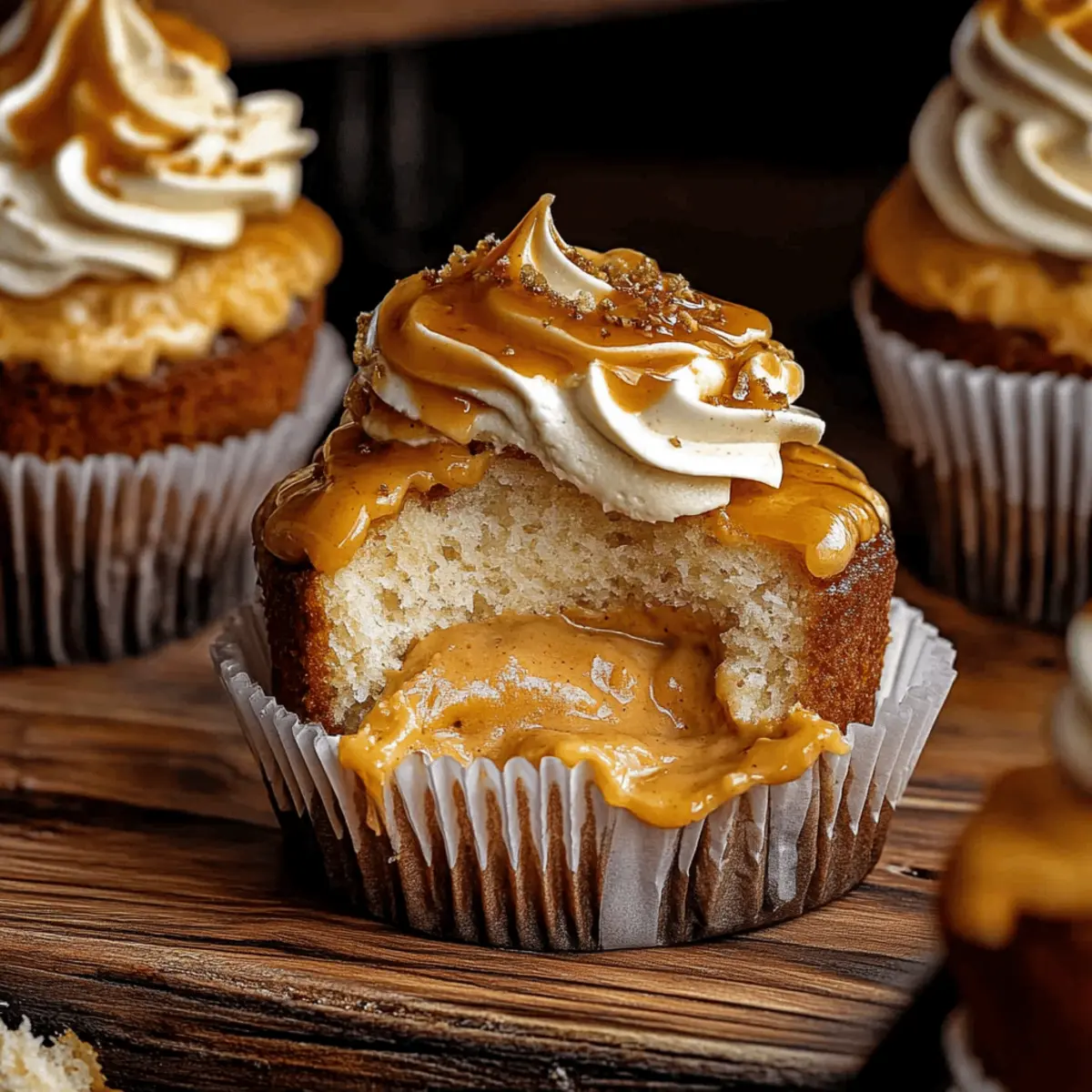 Butterbeer Cupcakes
