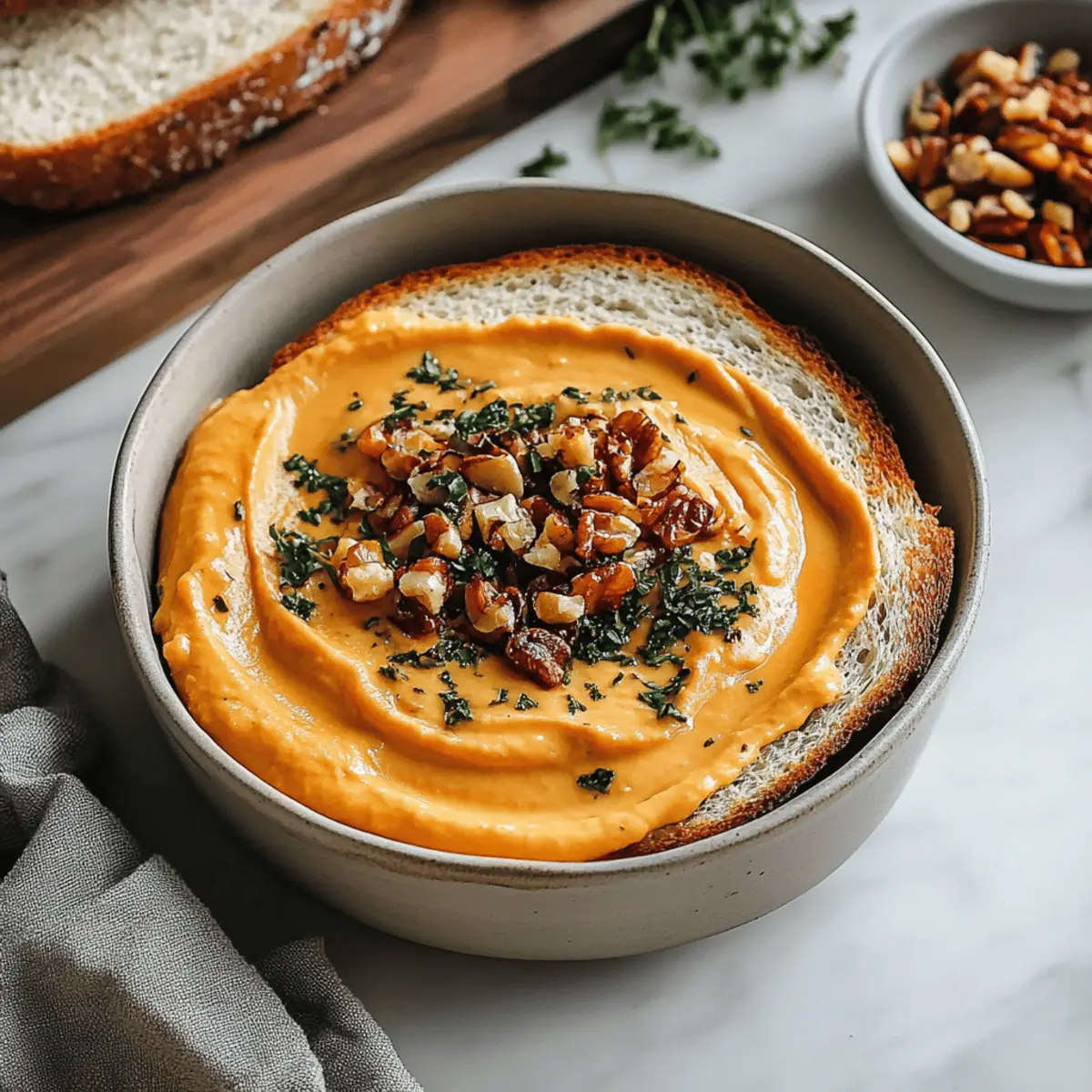 Pumpkin Whipped Feta Dip