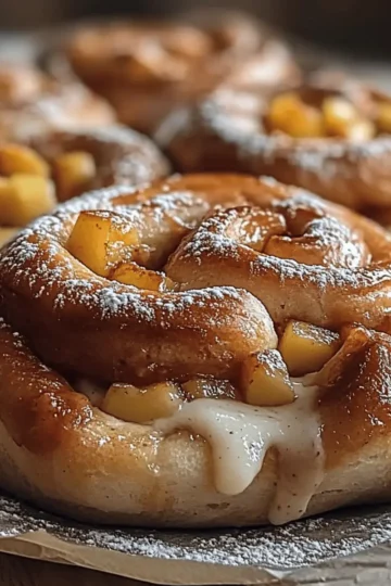 Vegan Apple Cinnamon Buns