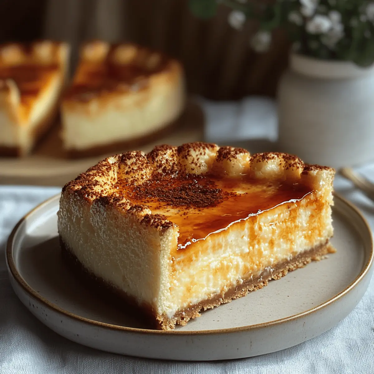 Crème Brûlée Cheesecake