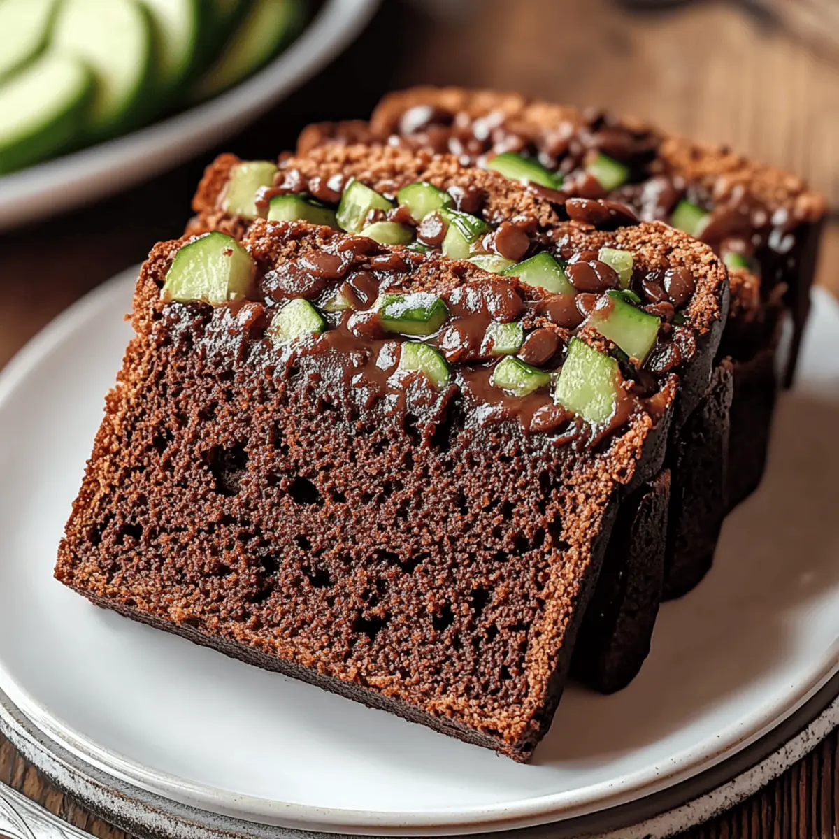 Double Chocolate Cake Mix Zucchini Bread