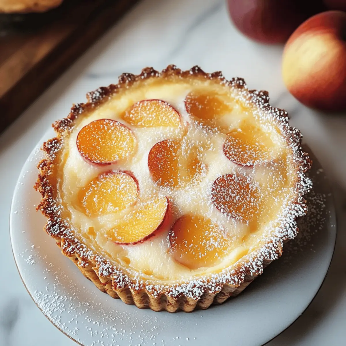 Fresh Peach Cake