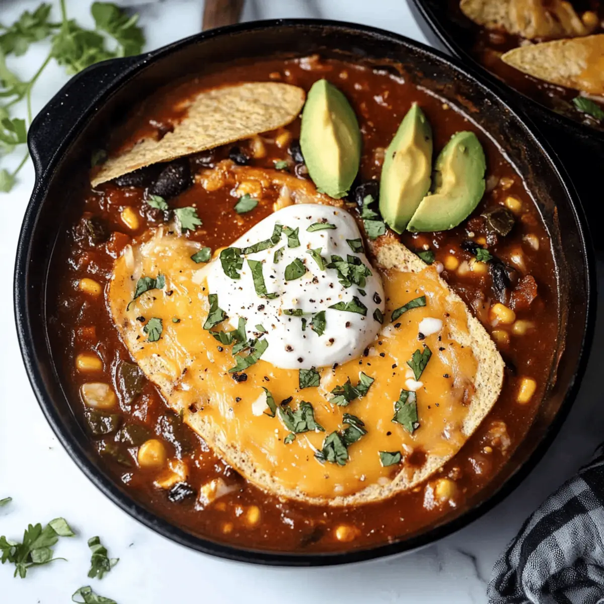 Beef Taco Soup