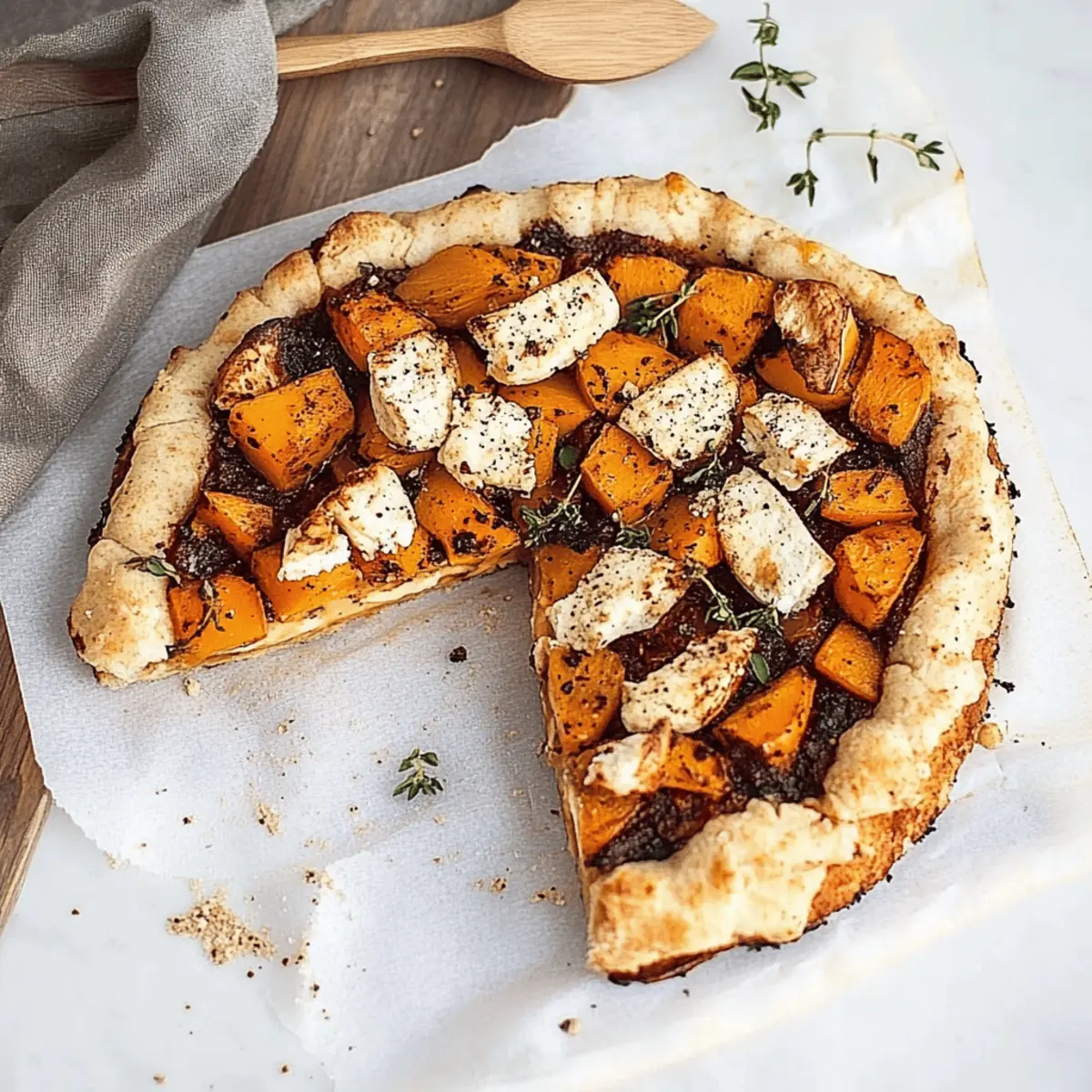 Butternut Squash Galette