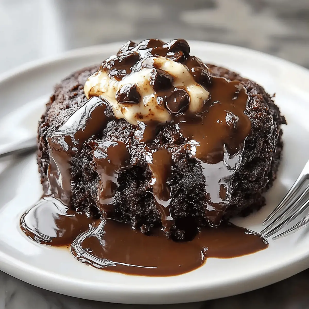 Crockpot Chocolate Lava Cake