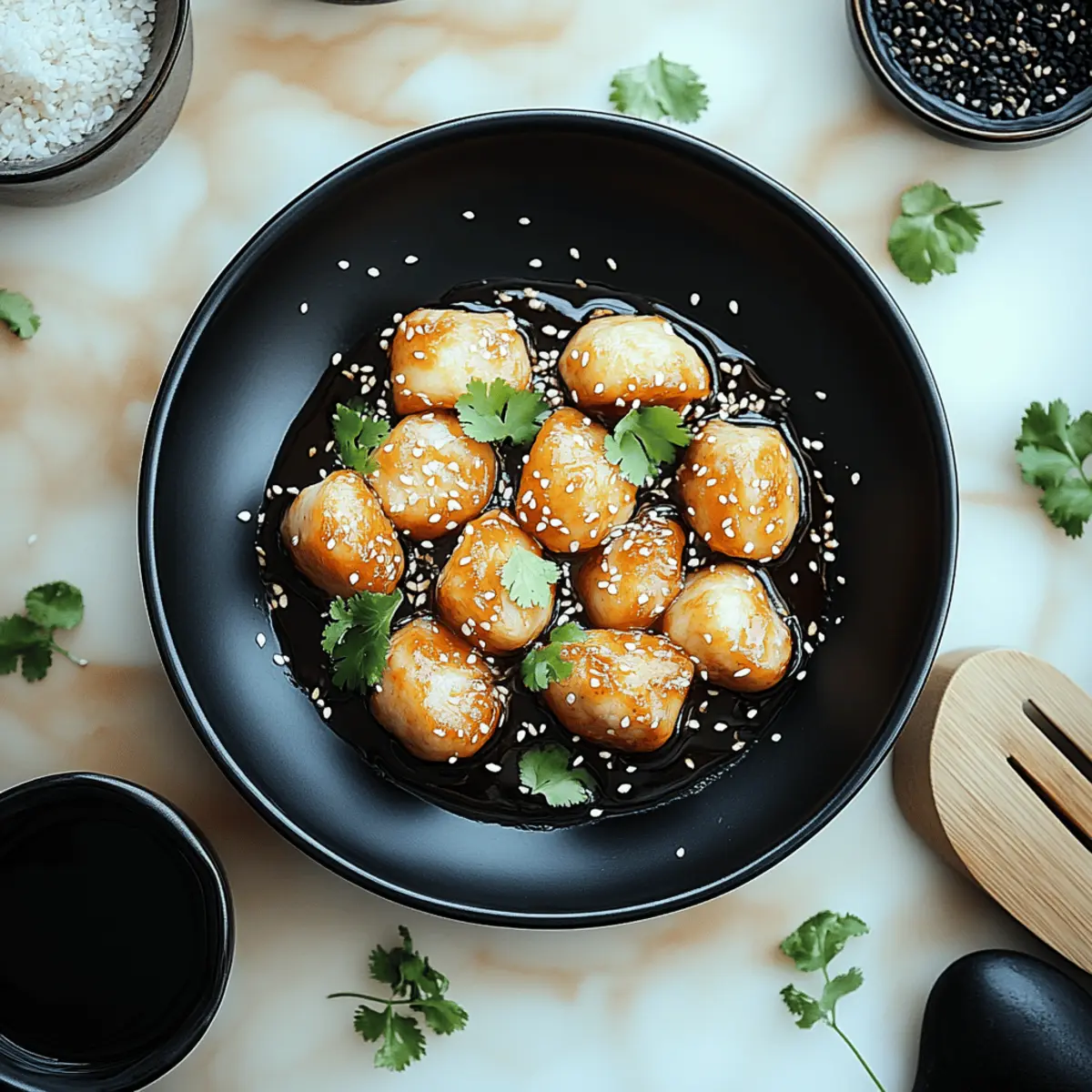 Crispy Chinese Honey Garlic Chicken