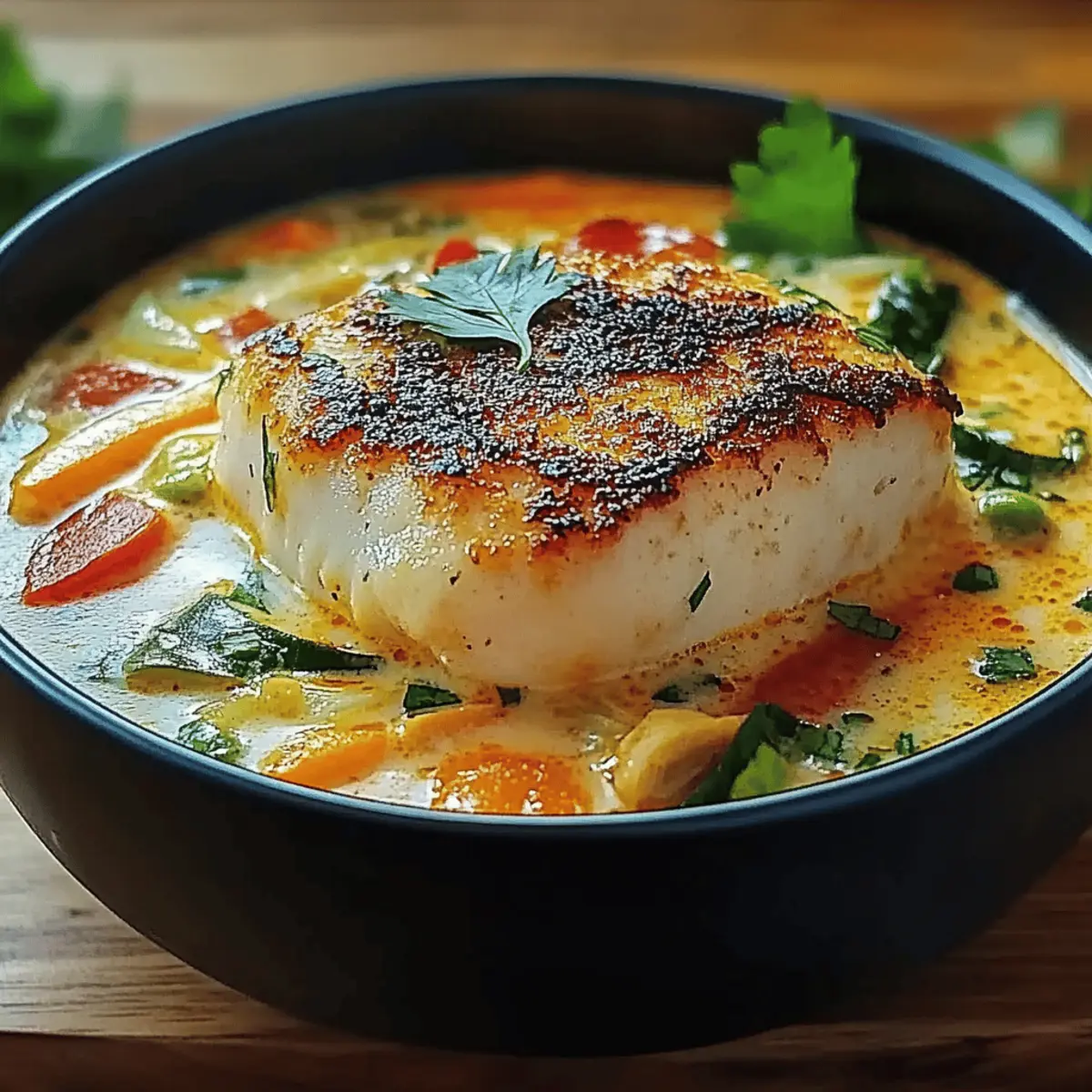 Coconut Lime Fish Soup