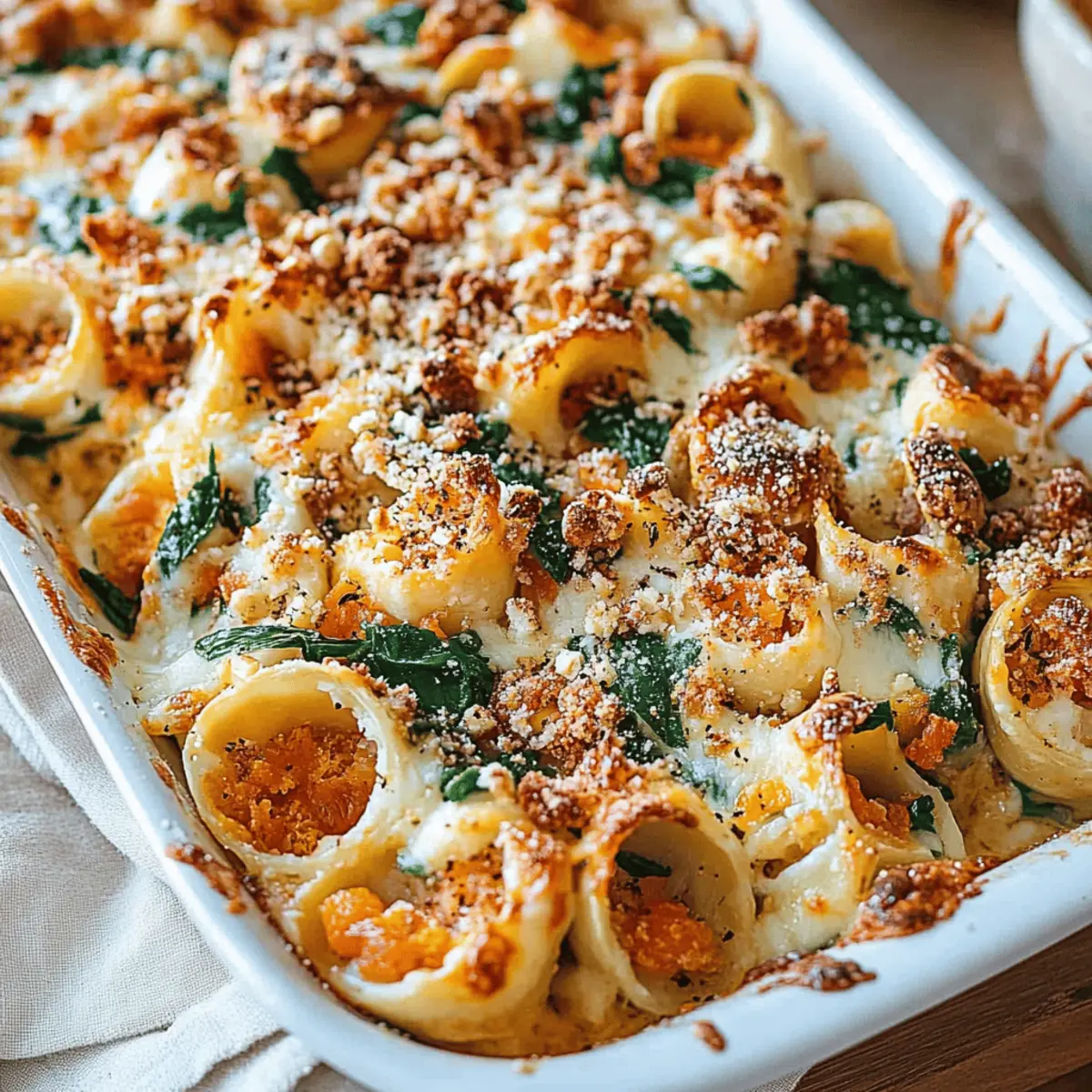 Pumpkin Feta Pasta