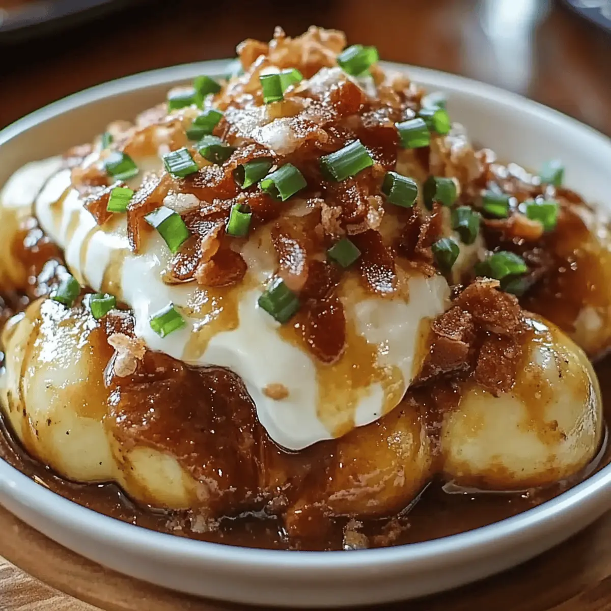 Mississippi Mud Potatoes