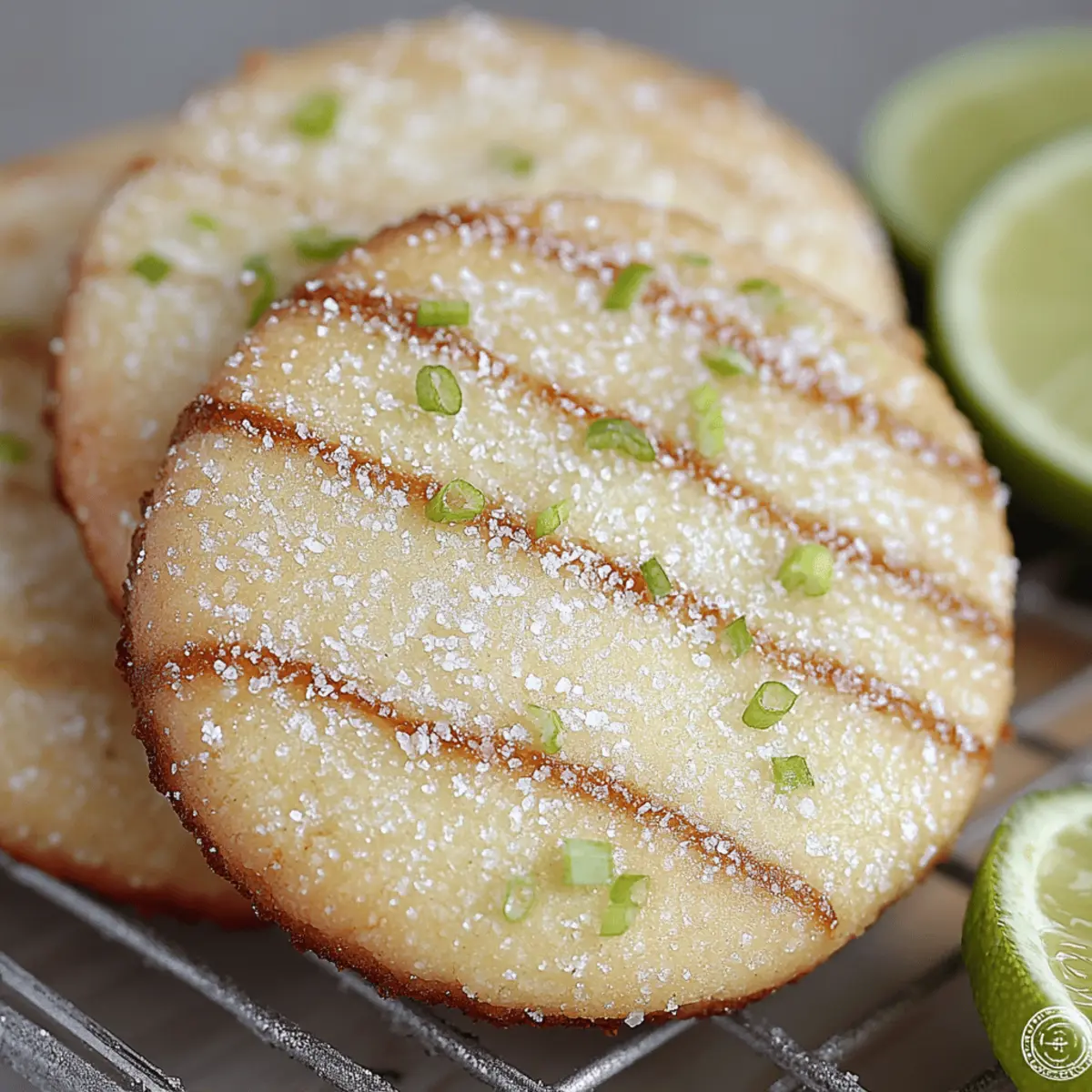 Lime Sugar Cookies