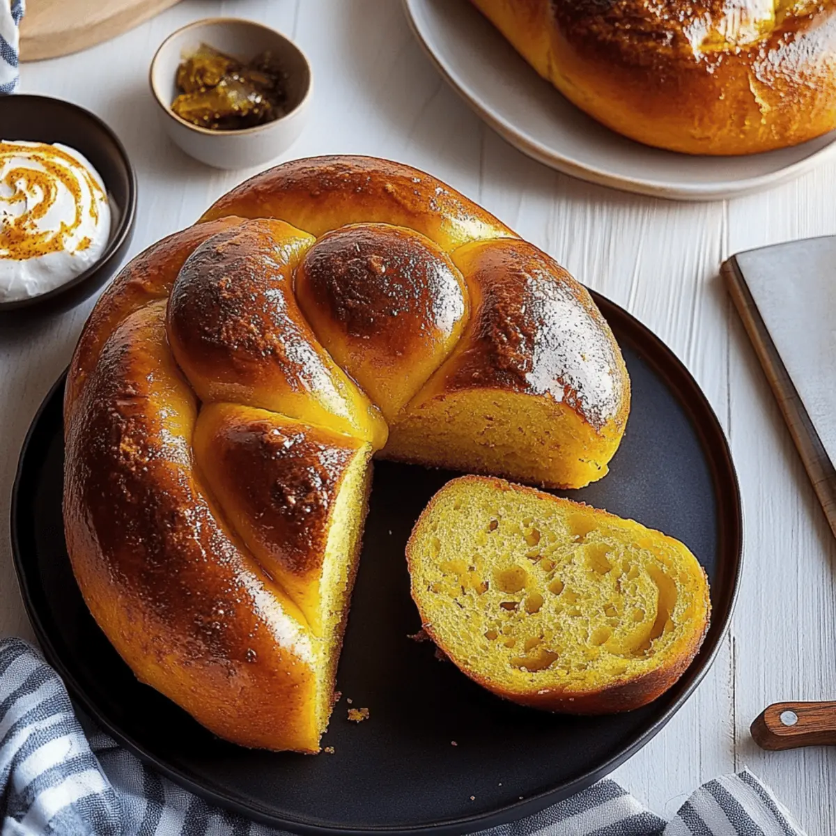 Pumpkin Challah