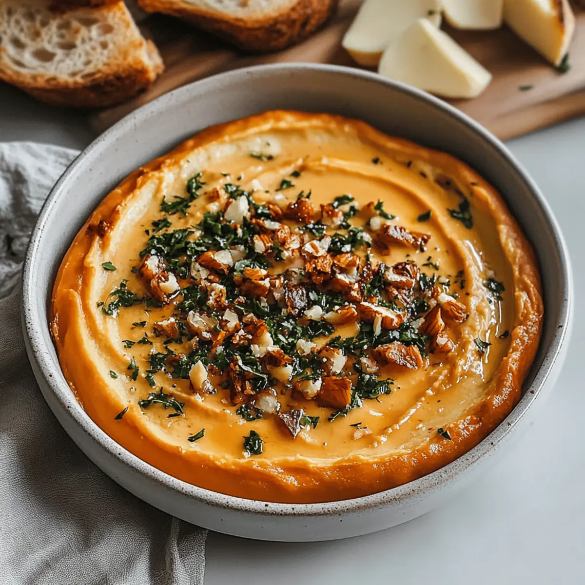 Pumpkin Whipped Feta Dip