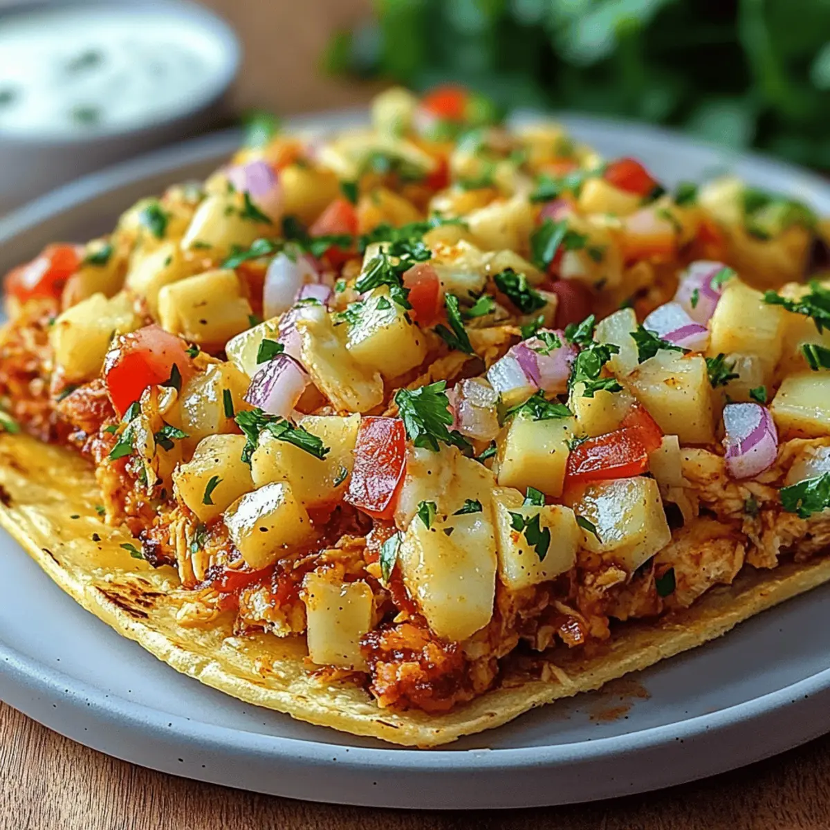Pineapple Chicken Tacos