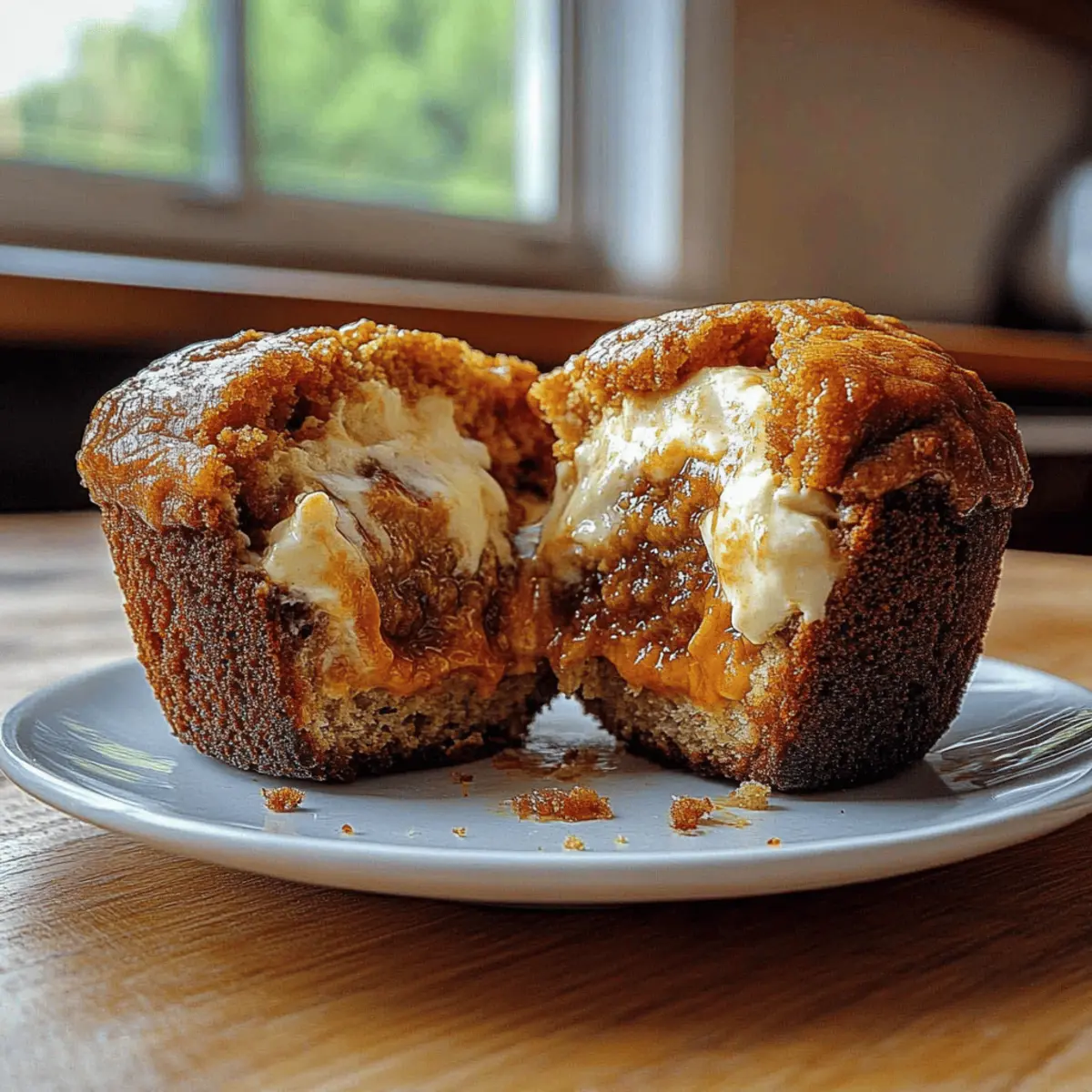 Pumpkin Cream Cheese Muffins