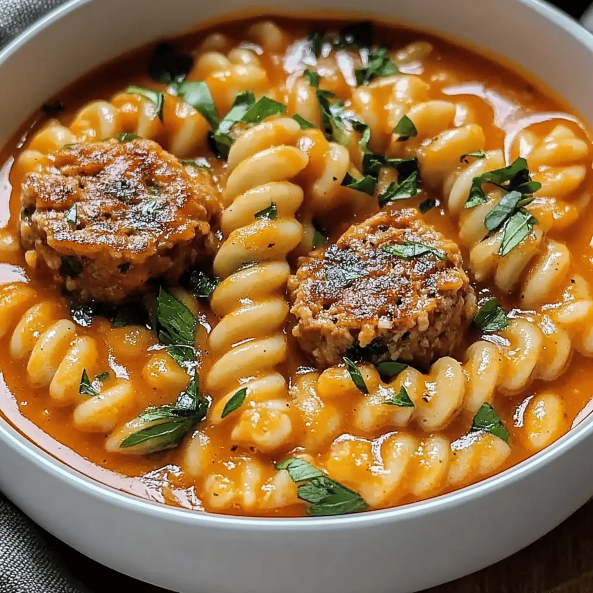 Italian Meatball Soup