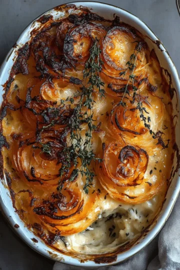 Cheesy Root Vegetable Gratin